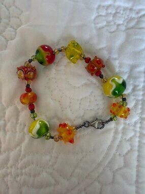 murano glass bracelet